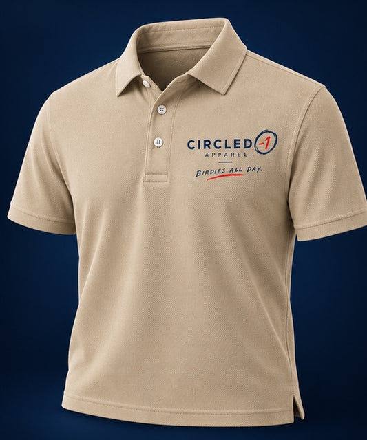 Beige - Short Sleeve Polo