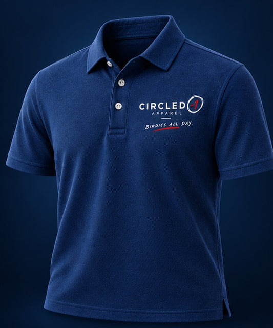 Navy blue - Short sleeve polo